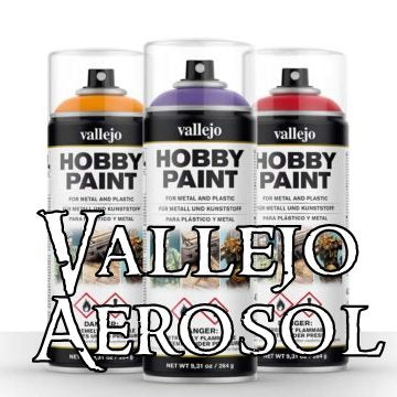 Vallejo Aerosol Surface Primer: Grey (400ml), Table Top Miniatures