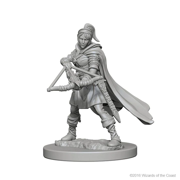 D&D Nolzurs Marvelous Unpainted Miniatures Human Female Ranger Dungeons & Dragons WizKids   