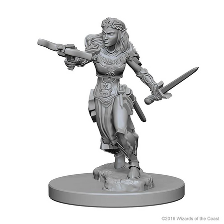 D&D Nolzurs Marvelous Unpainted Miniatures Elf Female Ranger Dungeons & Dragons WizKids Default Title  