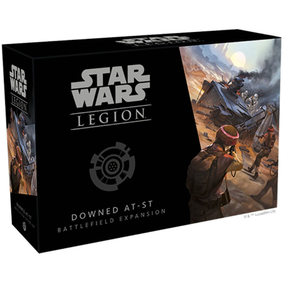 Star Wars Legion Downed AT-ST Battlefield Expansion Star Wars Legion Fantasy Flight Games Default Title  