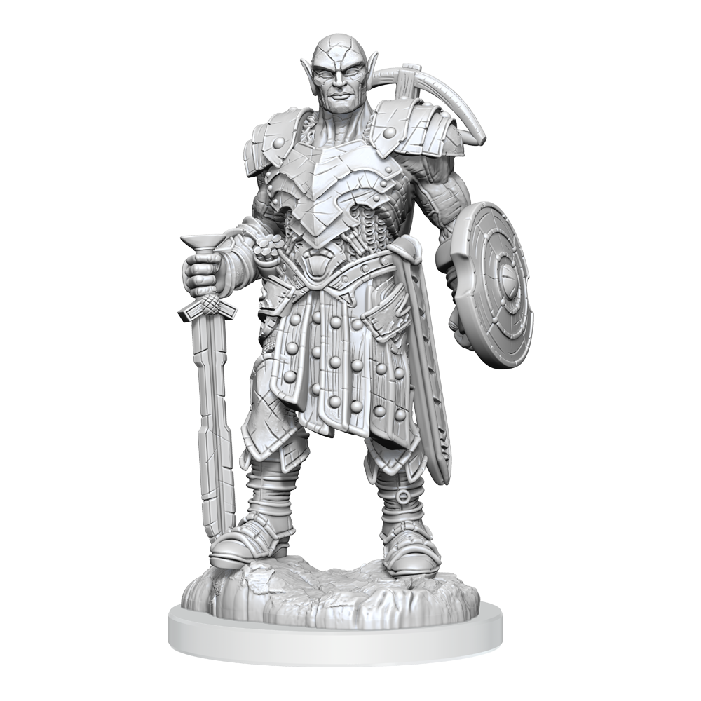 D&D Nolzurs Marvelous Unpainted Miniatures Earth Genasi Fighter Dungeons & Dragons Wizards of the Coast   