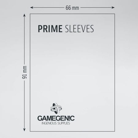 Gamegenic - Prime Double Sleeve Pack (100 pack) Deck Box GameGenic   