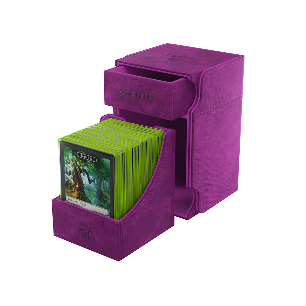 Gamegenic - Purple Watchtower XL 100+ Deck Box GameGenic   