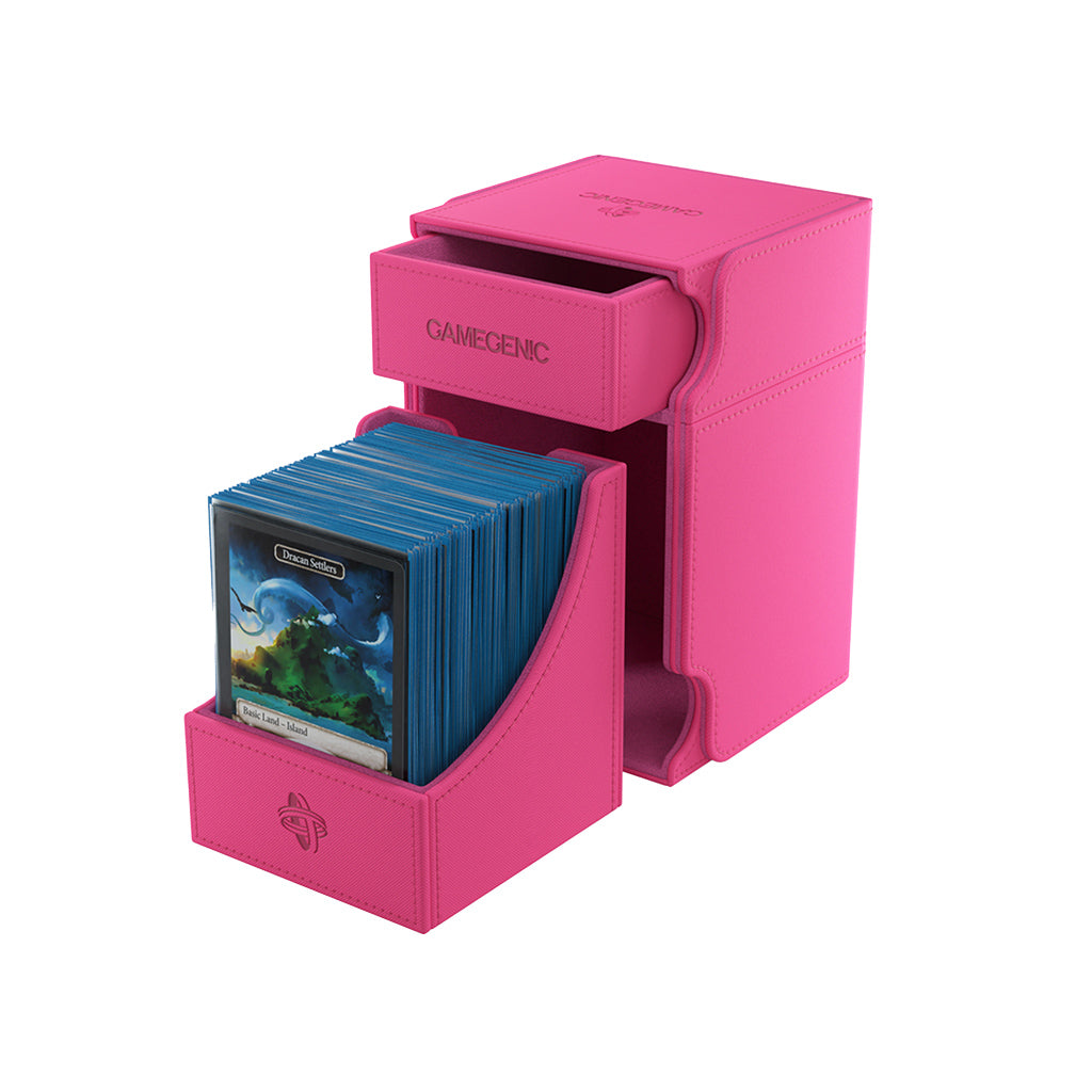 Gamegenic - Pink Watchtower 100+ XL Deck Box GameGenic   