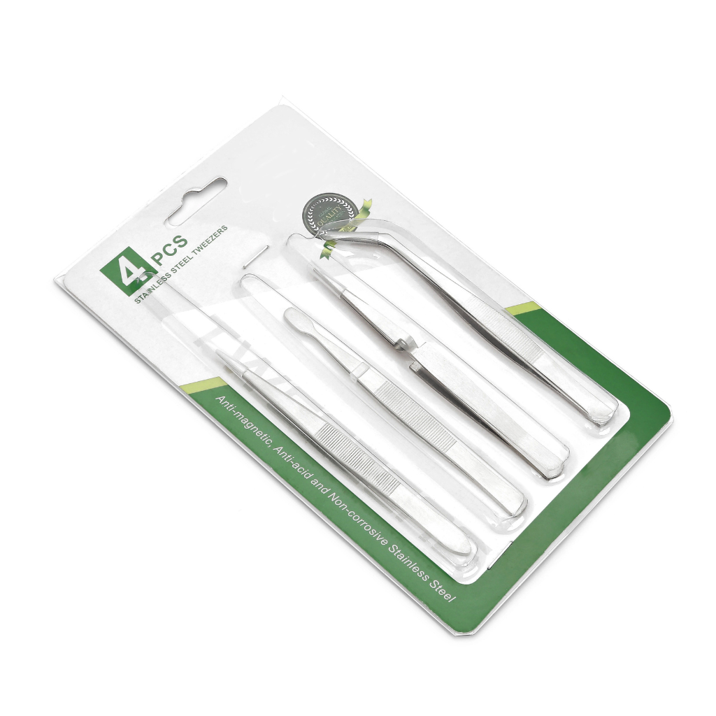 4 Tweezers Set Delta Precision Hobby Tools Delta PHT   