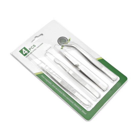 4 Tweezers Set Delta Precision Hobby Tools Delta PHT   