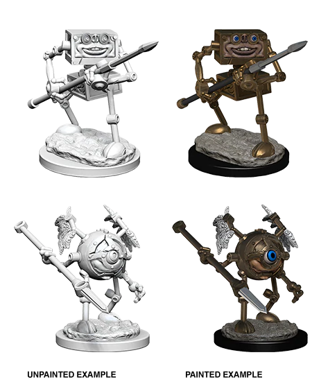 D&D Nolzurs Marvelous Unpainted Miniatures Monodrone & Duodrone Dungeons & Dragons WizKids   