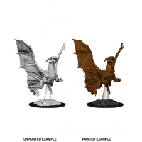 D&D Nolzurs Marvelous Unpainted Miniatures Young Copper Dragon Dungeons & Dragons WizKids   