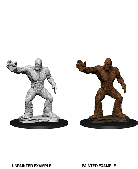 D&D Nolzurs Marvelous Unpainted Miniatures Clay Golem Dungeons & Dragons Lets Play Games   