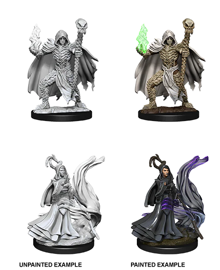 Pathfinder Deep Cuts Unpainted Miniatures Necromancers Dungeons & Dragons WizKids   