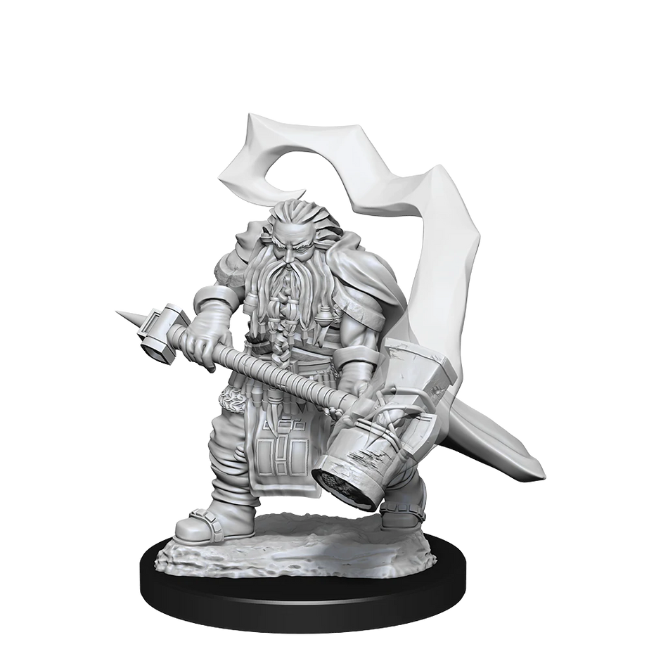 D&D Nolzurs Marvelous Unpainted Miniatures Dwarf Cleric Male Dungeons & Dragons WizKids   