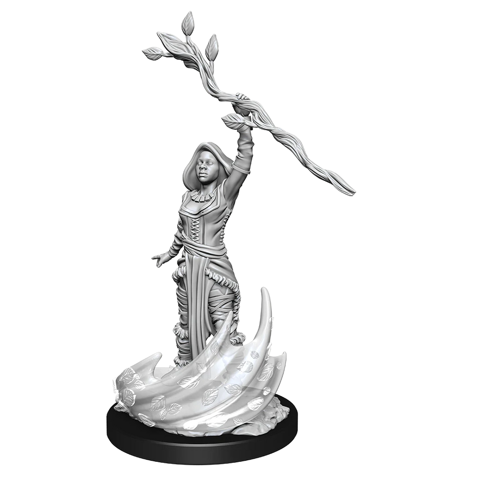 D&D Nolzurs Marvelous Unpainted Miniatures Human Druid Female Dungeons & Dragons WizKids   