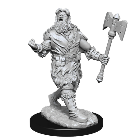 D&D Nolzurs Marvelous Unpainted Miniatures Human Barbarian Male Dungeons & Dragons WizKids   