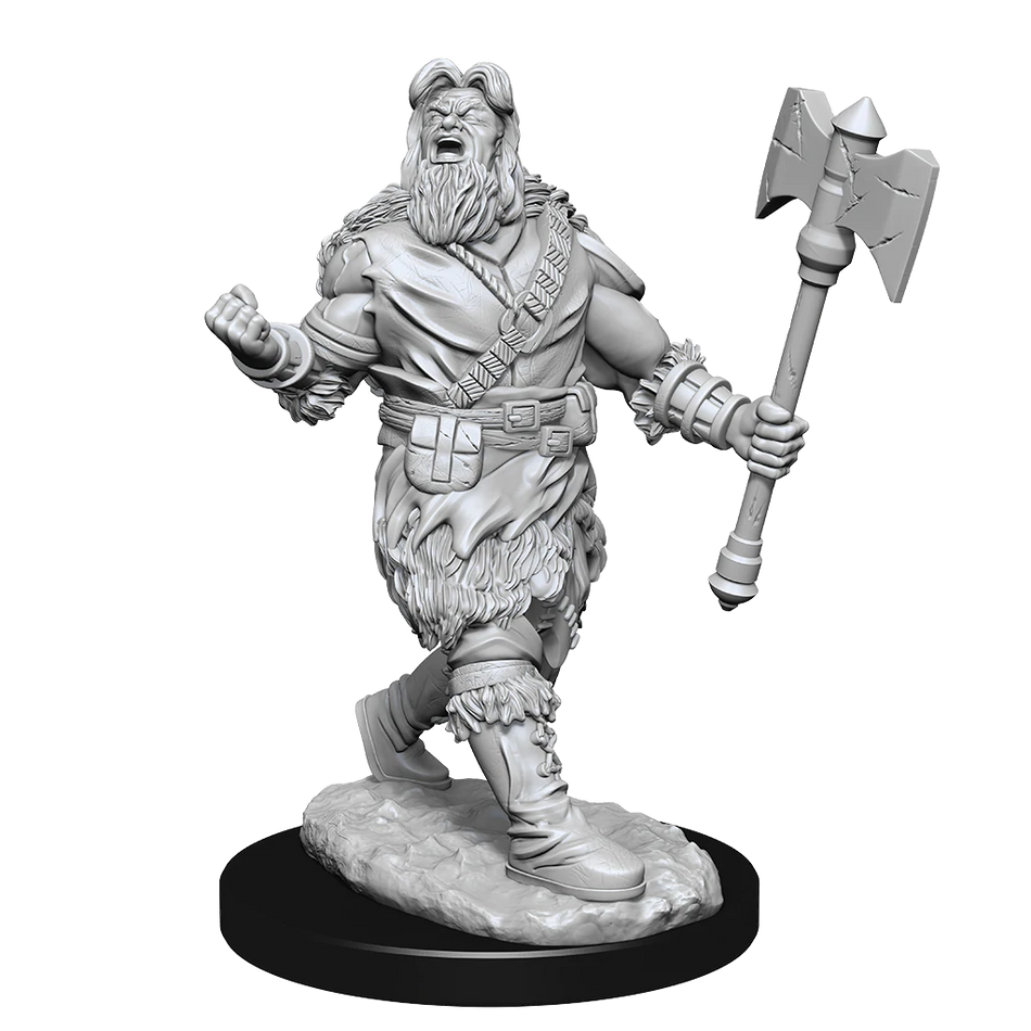 D&D Nolzurs Marvelous Unpainted Miniatures Human Barbarian Male Dungeons & Dragons WizKids   