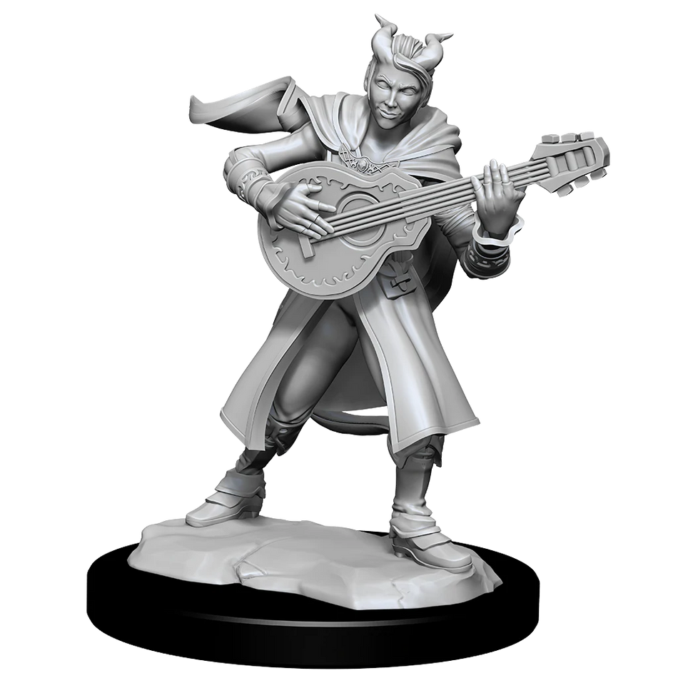 D&D Nolzurs Marvelous Unpainted Miniatures Tiefling Bard Female Dungeons & Dragons WizKids   