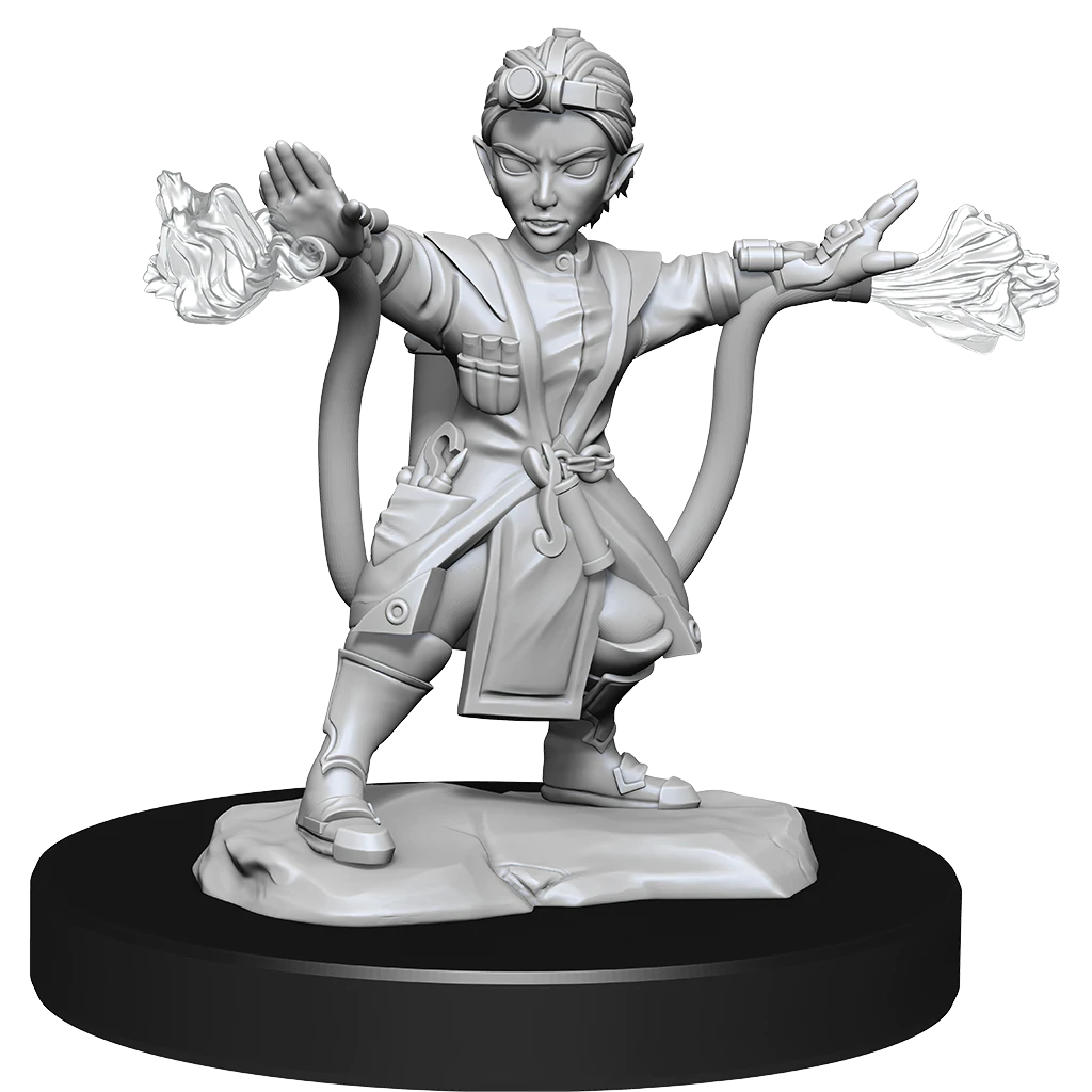 D&D Nolzurs Marvelous Unpainted Miniatures Gnome Artificer Female Dungeons & Dragons WizKids   