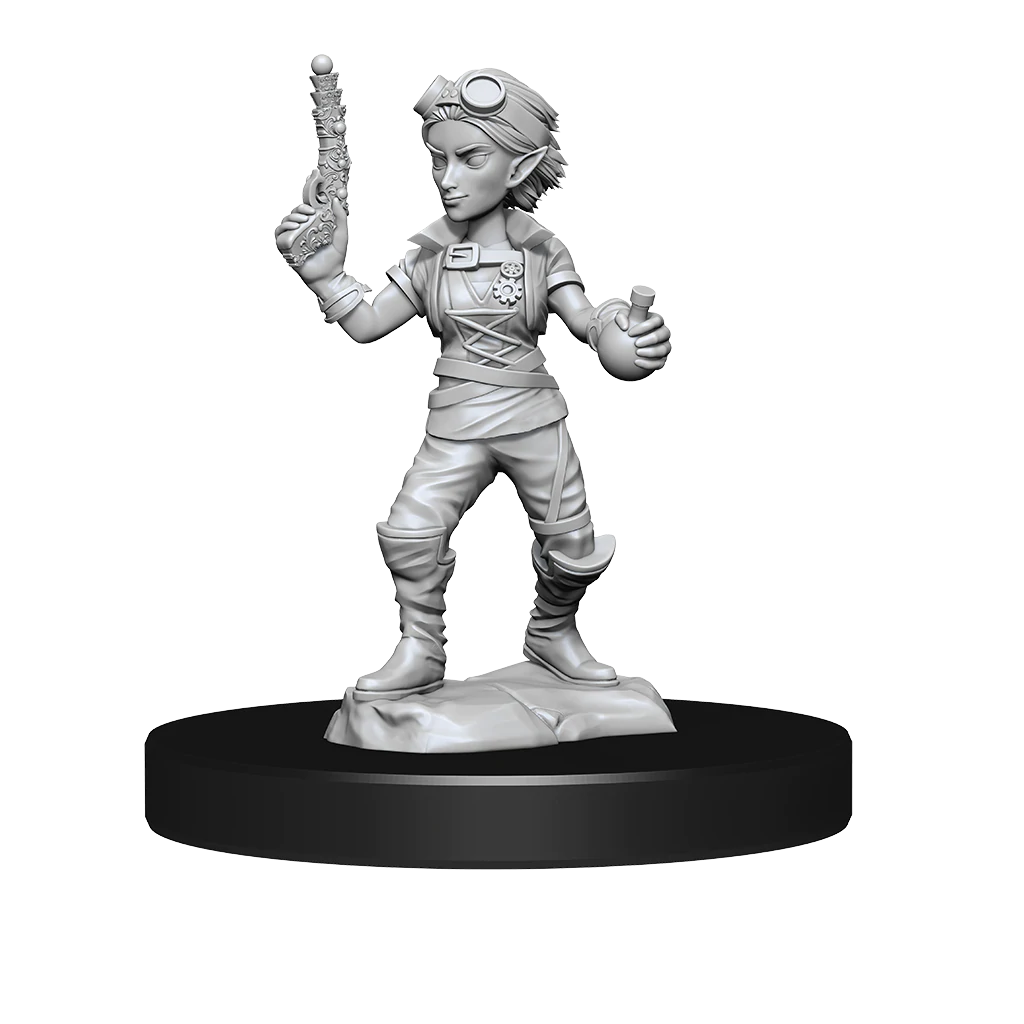 D&D Nolzurs Marvelous Unpainted Miniatures Gnome Artificer Female Dungeons & Dragons WizKids   