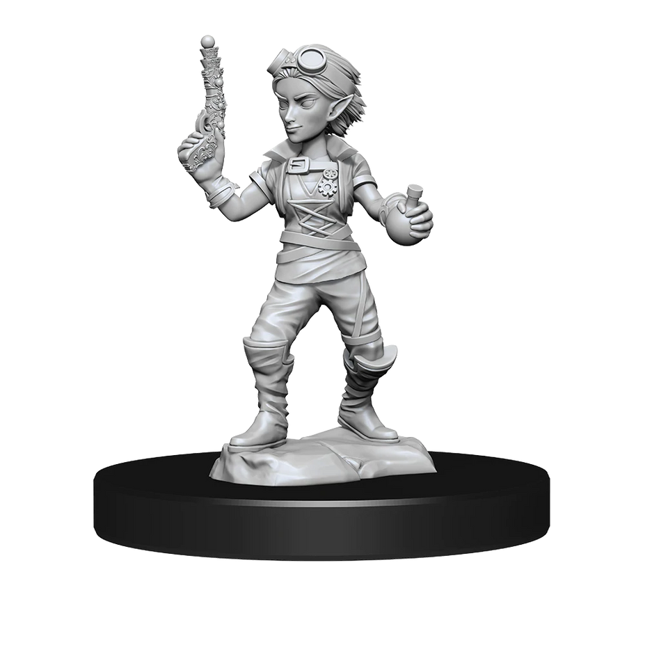 D&D Nolzurs Marvelous Unpainted Miniatures Gnome Artificer Female Dungeons & Dragons WizKids   