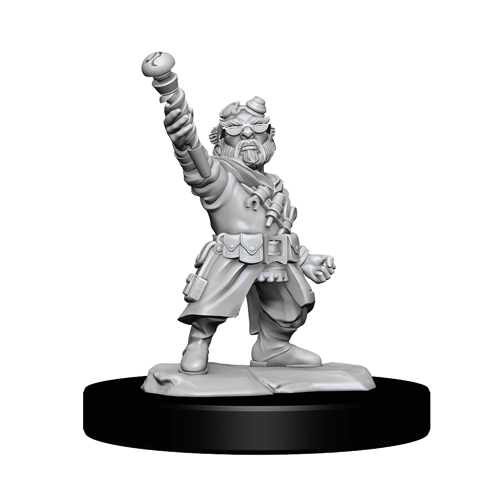 D&D Nolzurs Marvelous Unpainted Miniatures Gnome Artificer Male Dungeons & Dragons WizKids   