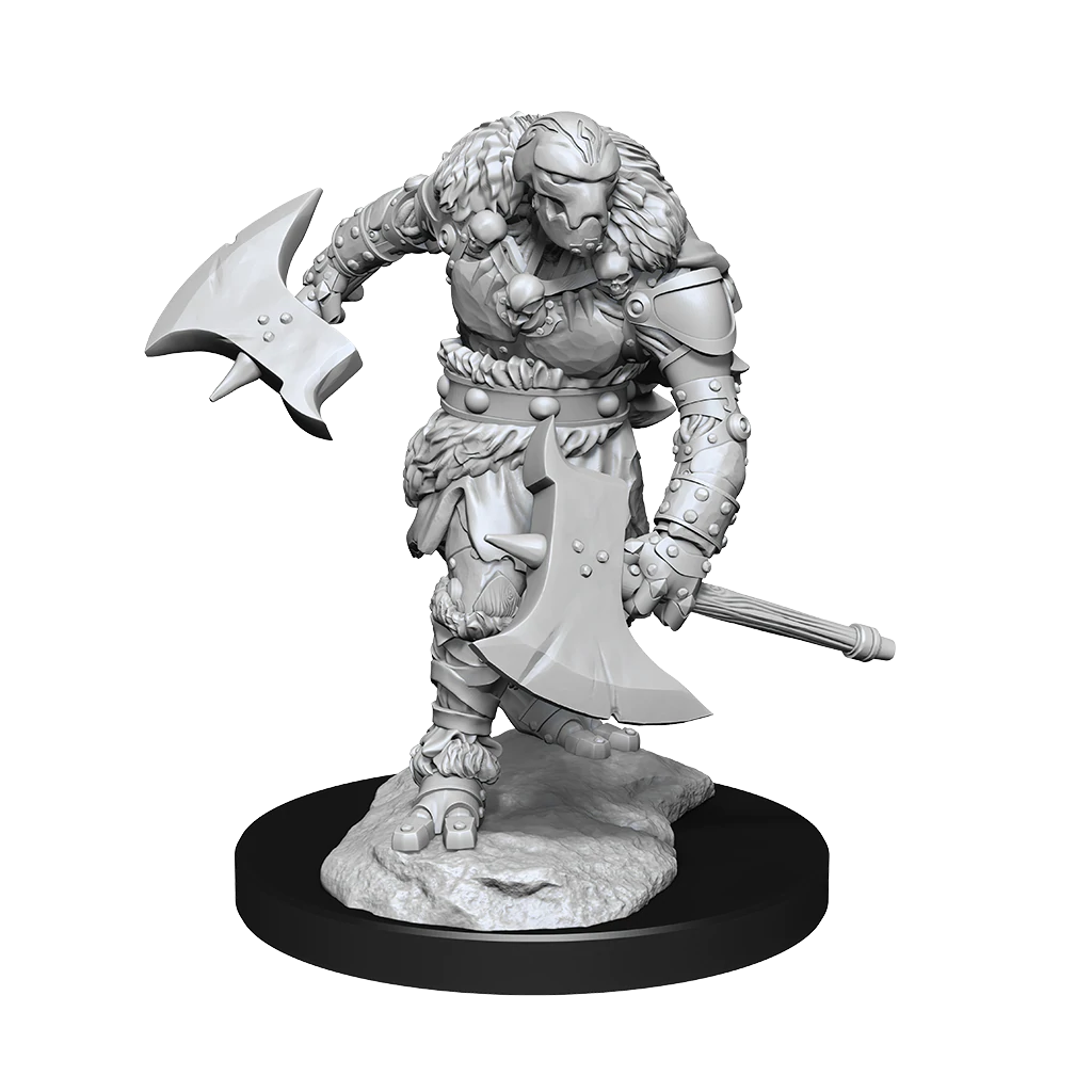 D&D Nolzurs Marvelous Unpainted Miniatures Warforged Barbarian Dungeons & Dragons WizKids   