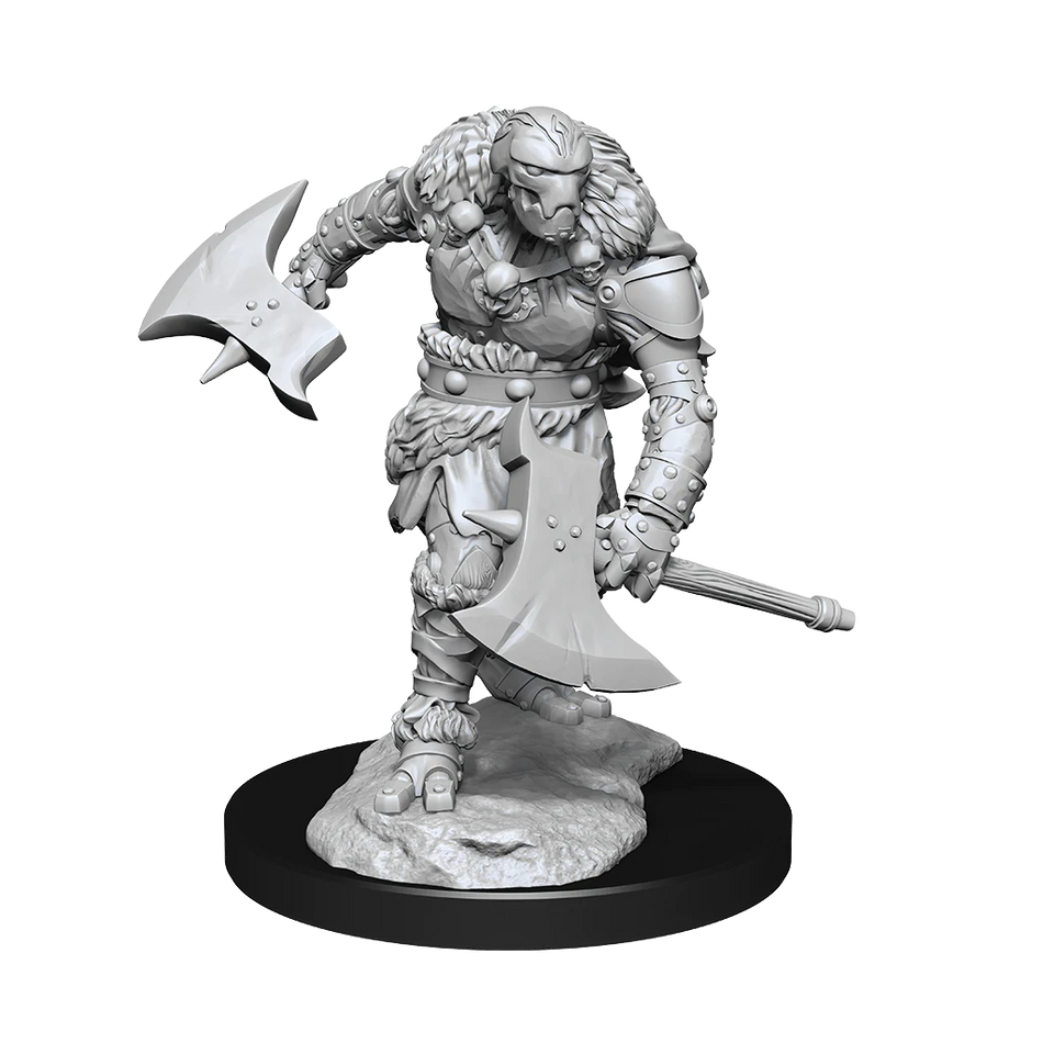 D&D Nolzurs Marvelous Unpainted Miniatures Warforged Barbarian Dungeons & Dragons WizKids   