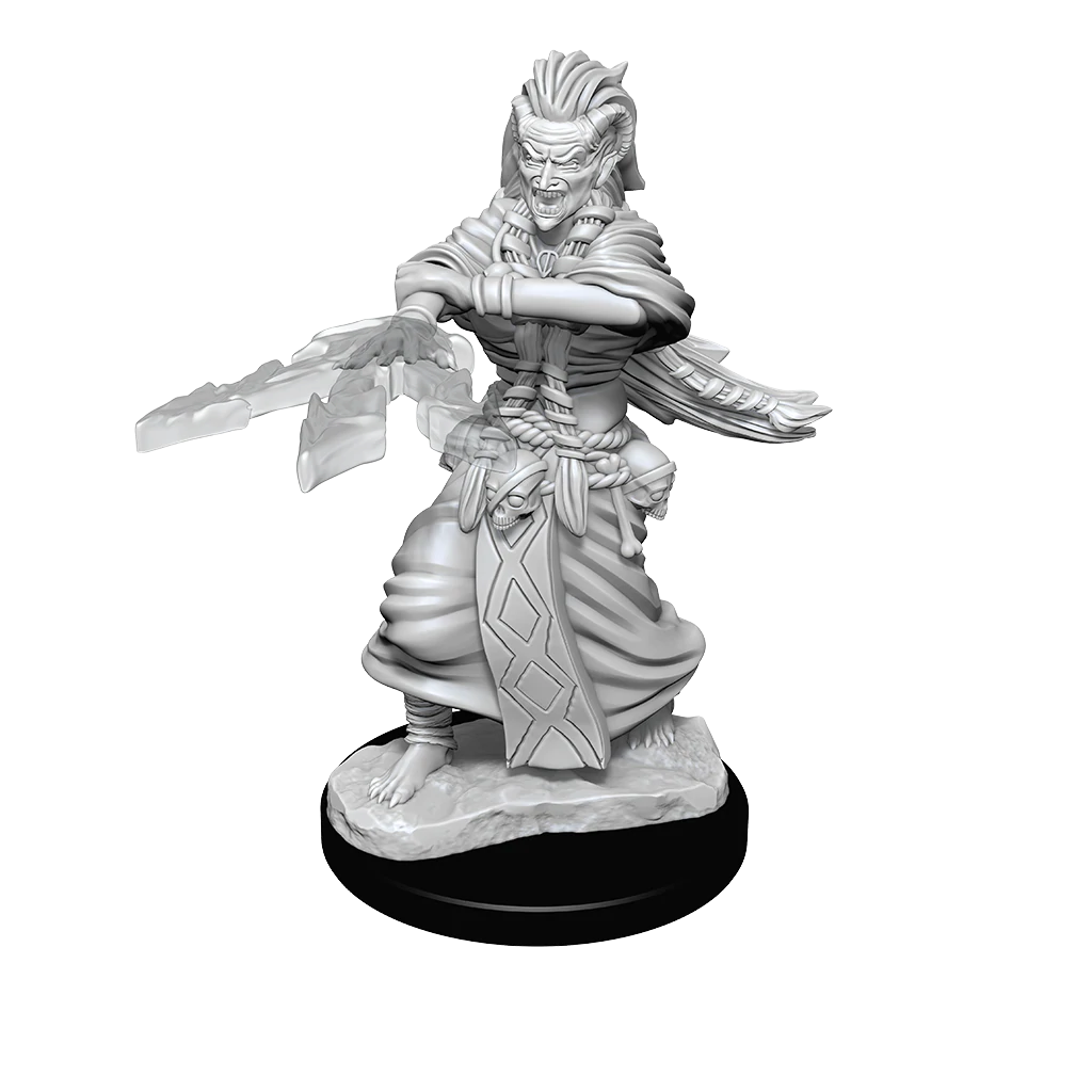 D&D Nolzurs Marvelous Unpainted Miniatures Night Hag & Dusk Hag Dungeons & Dragons WizKids   