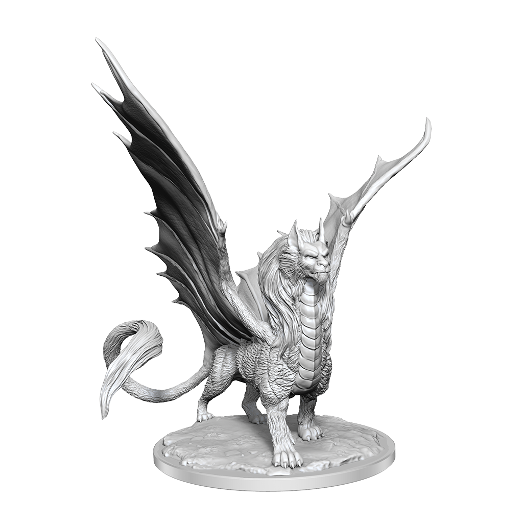 D&D Nolzurs Marvelous Unpainted Miniatures Dragonne Dungeons & Dragons WizKids   