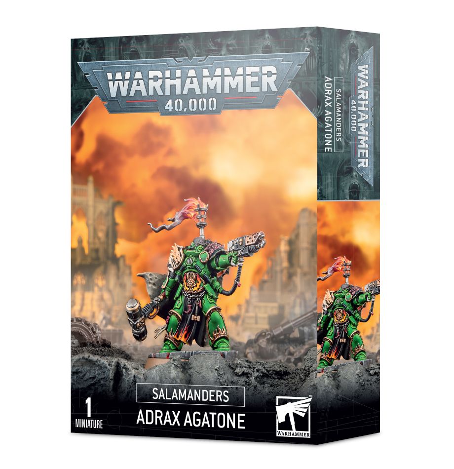 Adrax Agatone Space Marines Games Workshop   