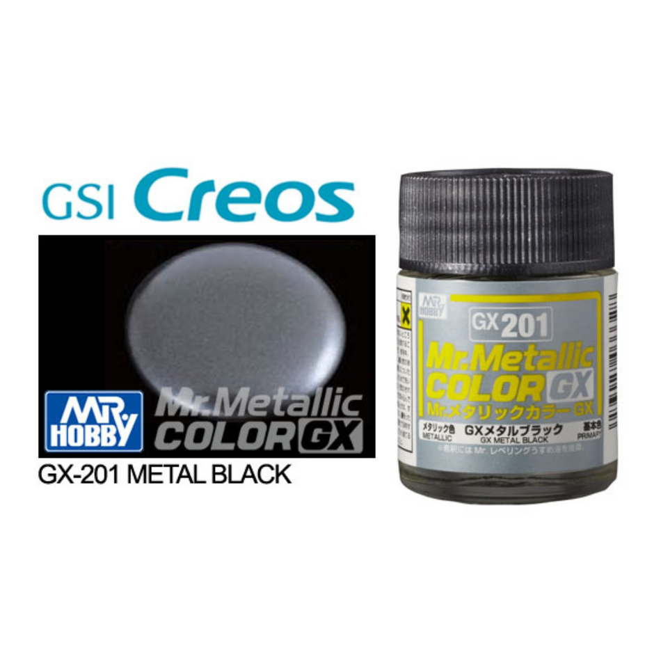 GN GX201 Mr Metallic Color GX Black Mr Hobby Paints Mr Hobby   