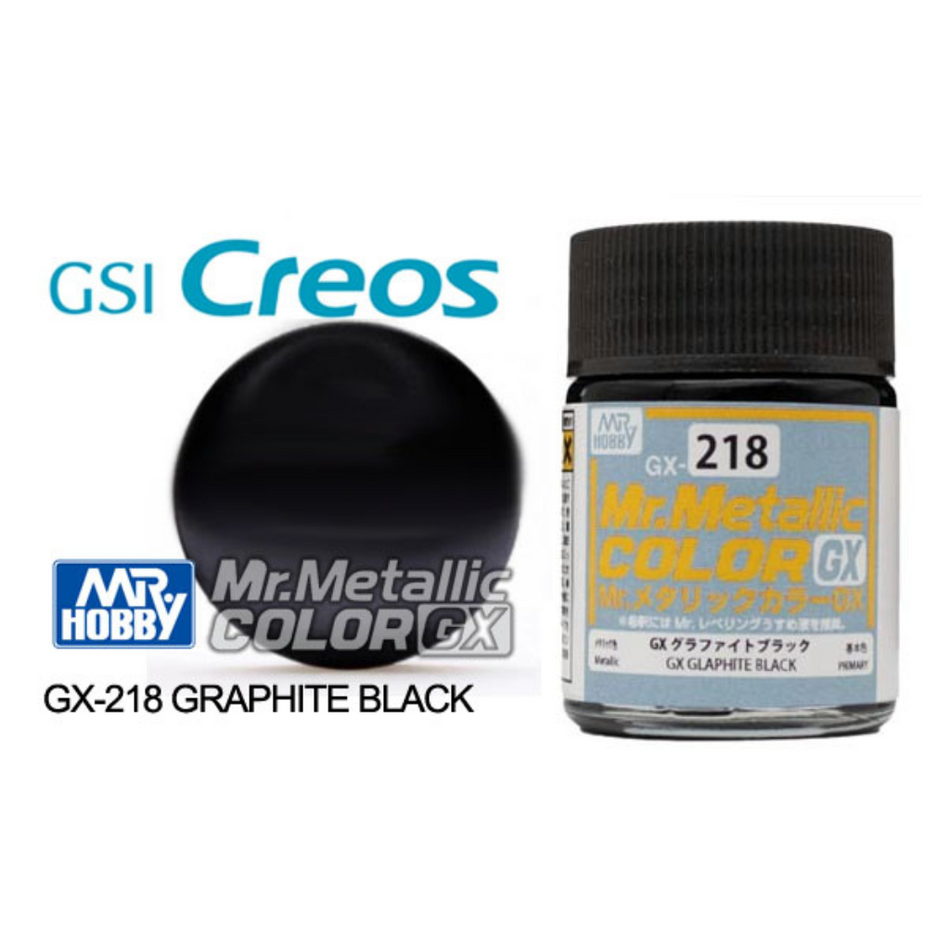 GN GX218 Mr Metallic Color GX Graphite Black Mr Hobby Paints Mr Hobby   