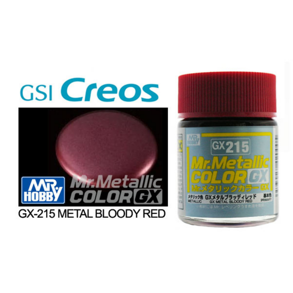 GN GX215 Mr Metallic Color GX Bloody Red Mr Hobby Paints Mr Hobby   