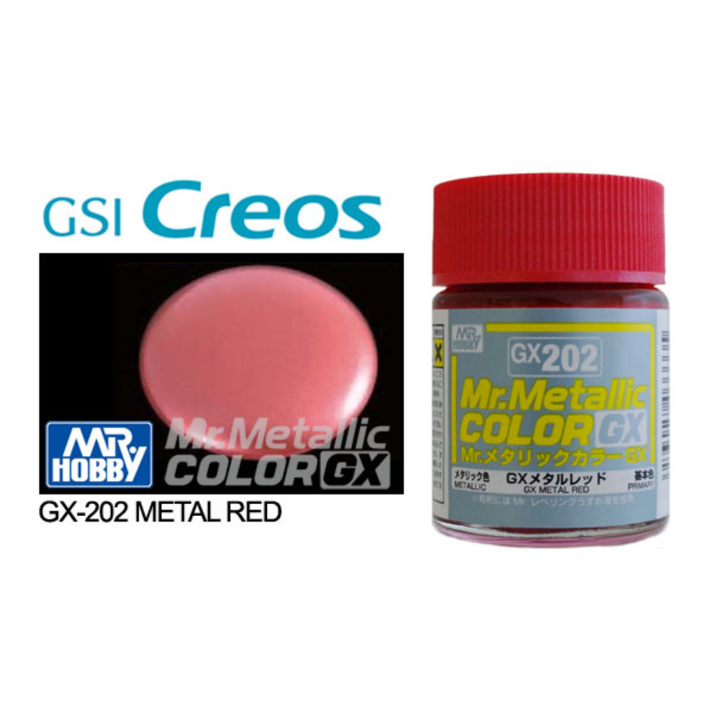 GN GX202 Mr Metallic Color GX Red Mr Hobby Paints Mr Hobby   