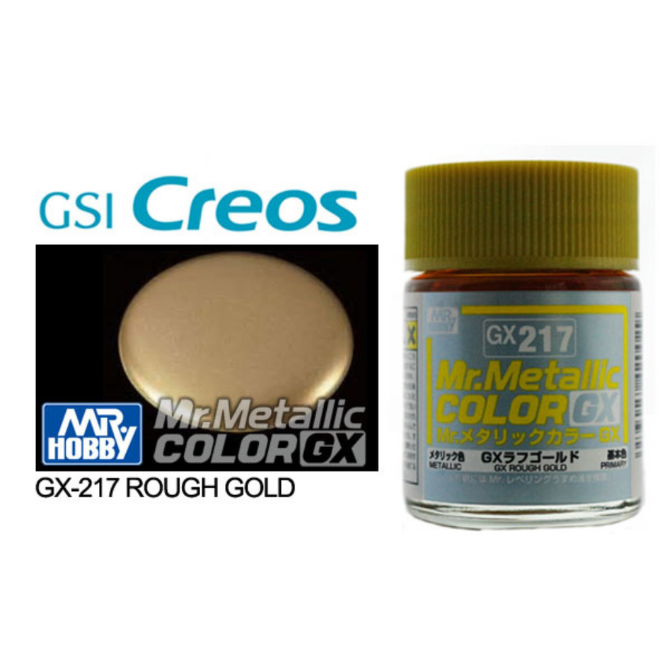 GN GX217 Mr Metallic Color GX Rough Gold Mr Hobby Paints Mr Hobby   