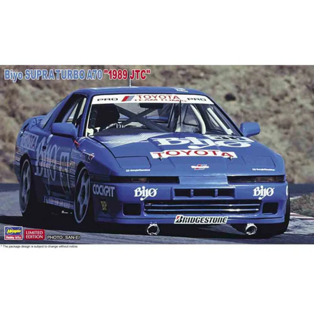 1/24 Biyo SUPRA TURBO A70 1989 JTC Model Car Kit Hasegawa Default Title