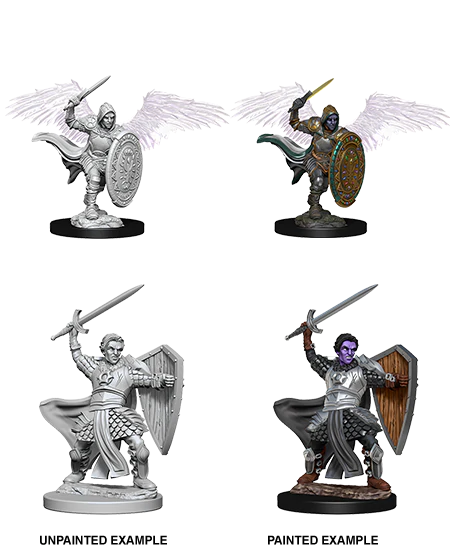 D&D Nolzurs Marvelous Unpainted Miniatures Aasimar Male Paladin Dungeons & Dragons WizKids   