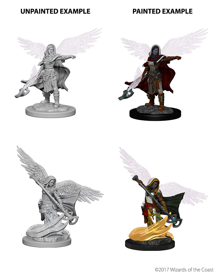 D&D Nolzurs Marvelous Unpainted Miniatures Aasimar Female Wizard Dungeons & Dragons WizKids   