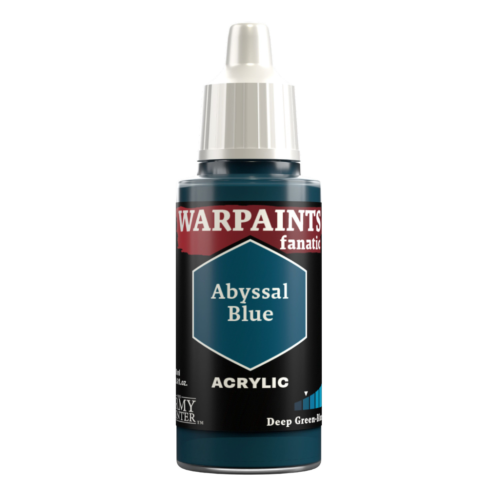 Army Painter - Warpaints Fanatic - Abyssal Blue Army Painter Warpaint Fanatic The Army Painter Default Title  