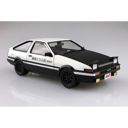 1/24 FUJIWARA TAKUMI AE86 TRUENO PROJECTD Ver.TOYOTA Model Car Kit Aoshima   