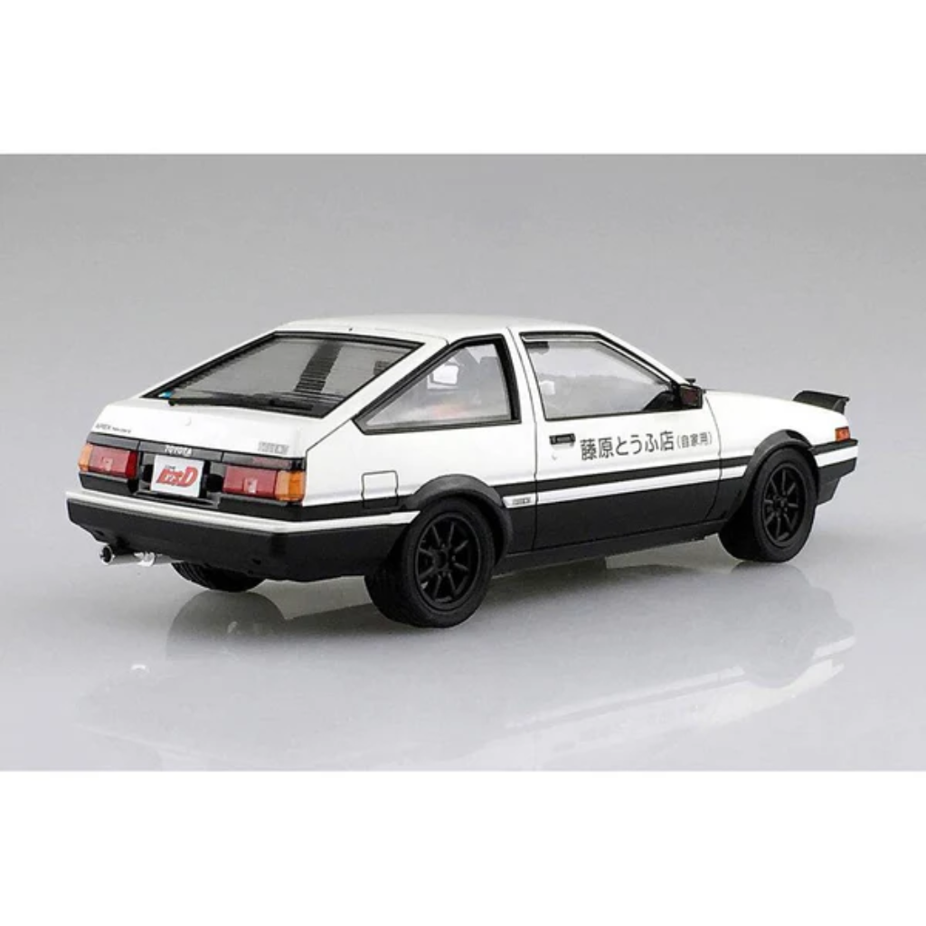 1/24 FUJIWARA TAKUMI AE86 TRUENO PROJECTD Ver.TOYOTA Model Car Kit Aoshima   