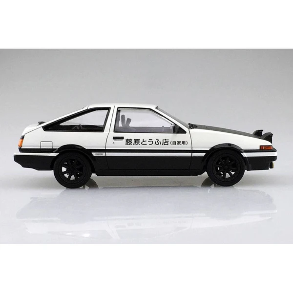 1/24 FUJIWARA TAKUMI AE86 TRUENO PROJECTD Ver.TOYOTA Model Car Kit Aoshima   