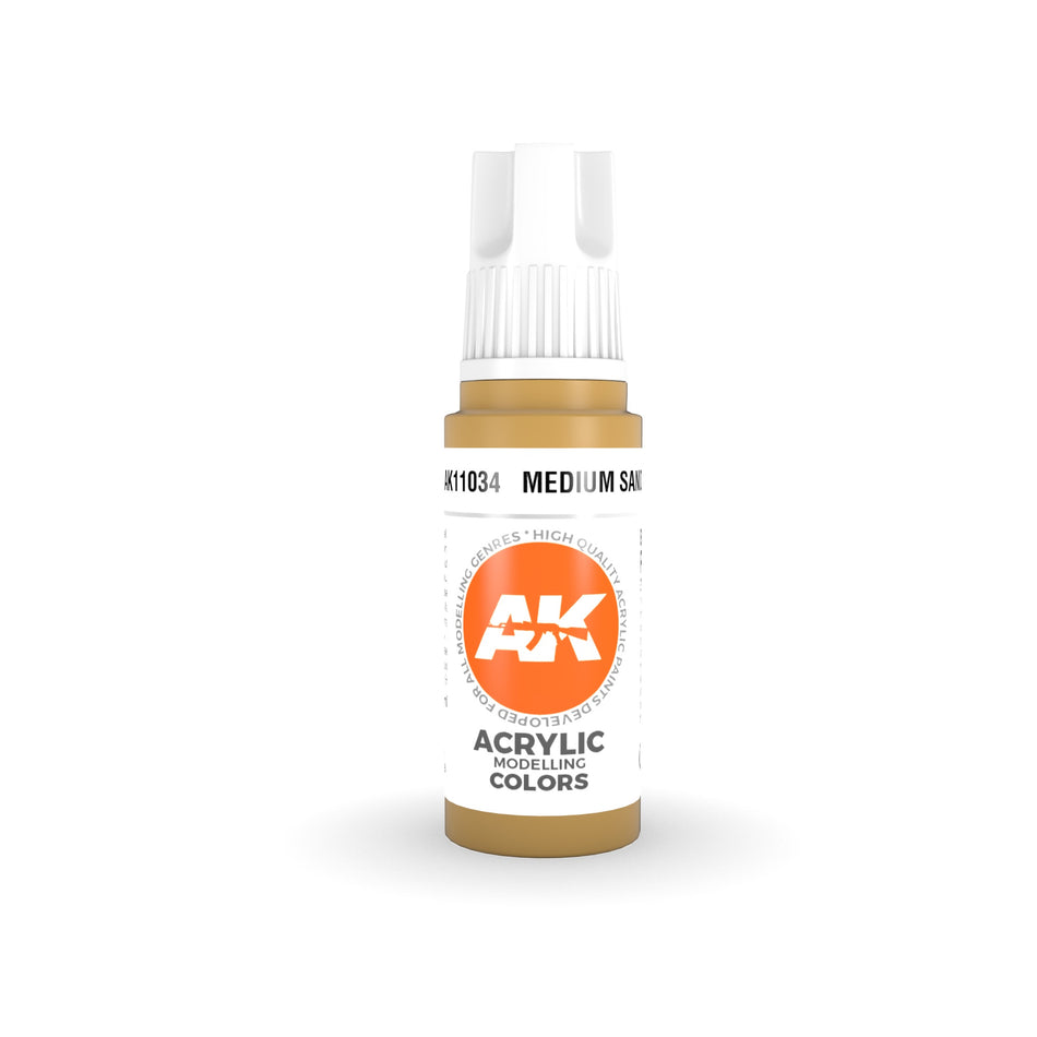 AK Interactve 3Gen Acrylics - Medium Sand 17ml AK Gen3 Acrylics AK Interactive Default Title  