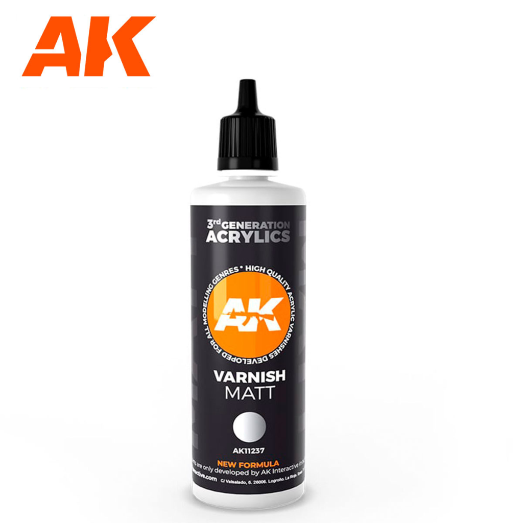 AK Interactive 3Gen Varnish - Matt Varnish 100 ml AK Interactive Auxiliaries AK Interactive Default Title  