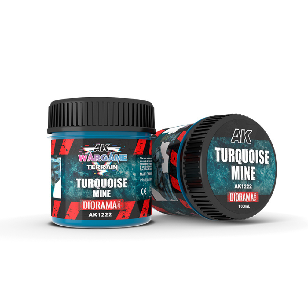 Ak Interactive - Terrains - Turquoise Mine 100 ml. AK Interactive Diorama Series AK Interactive Default Title  