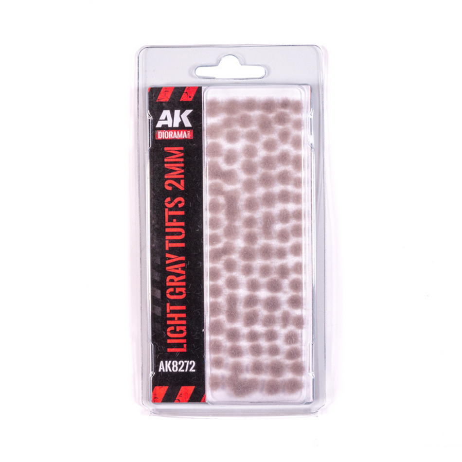 AK Interactive - Vegetation - Light Gray - Fantasy Tufts 2mm Ak Interactive Tufts AK Interactive Default Title  