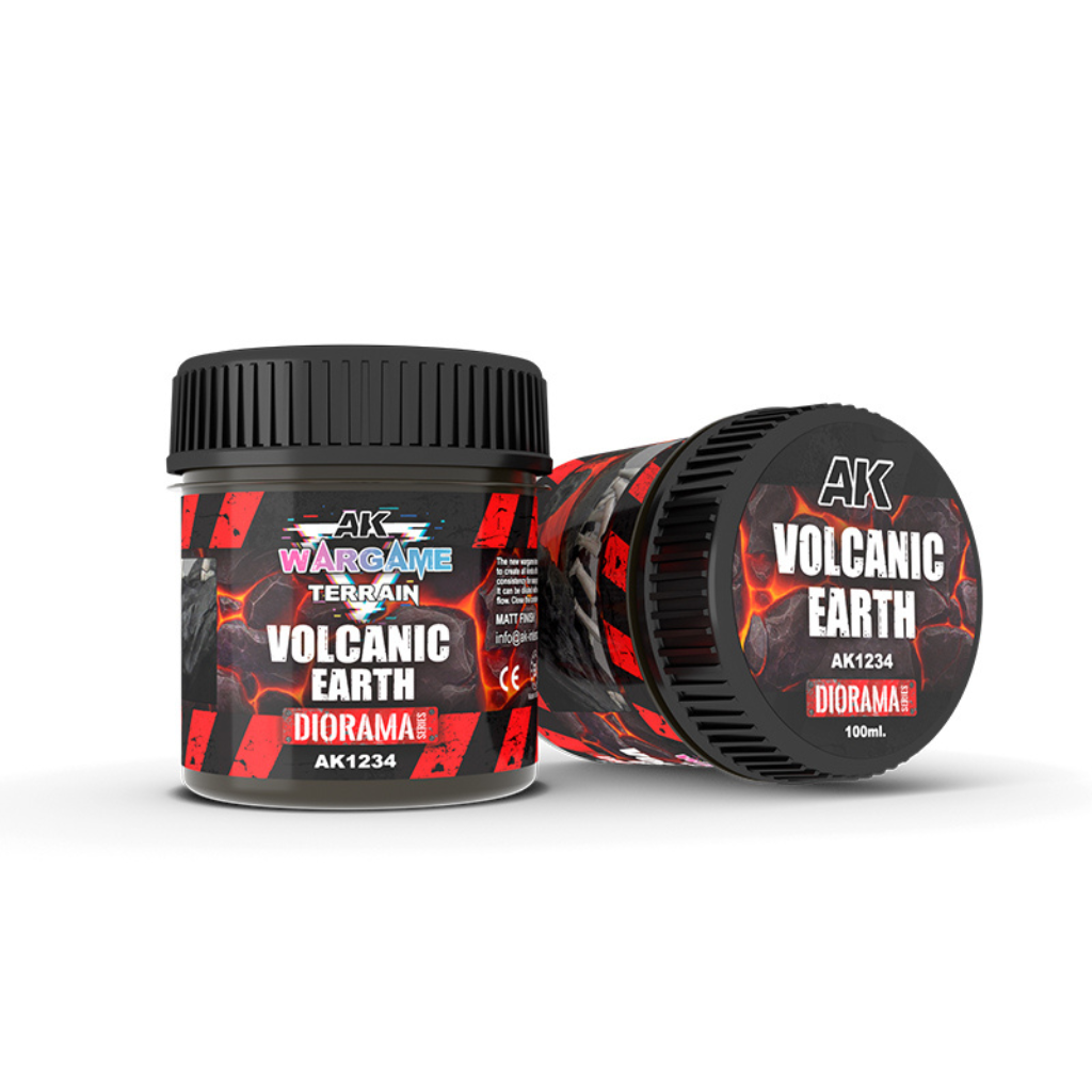 Ak Interactive - Terrains - Volcanic Earth 100 ml. AK Interactive Diorama Series AK Interactive Default Title  