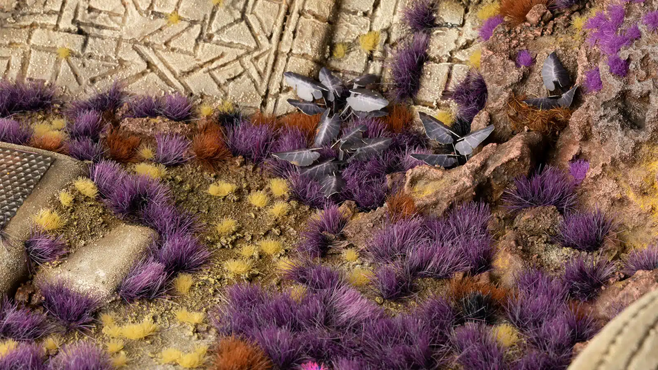 Gamers Grass - Alien Tufts - Purple 6mm Wild Gamers Grass Basing Gamers Grass   