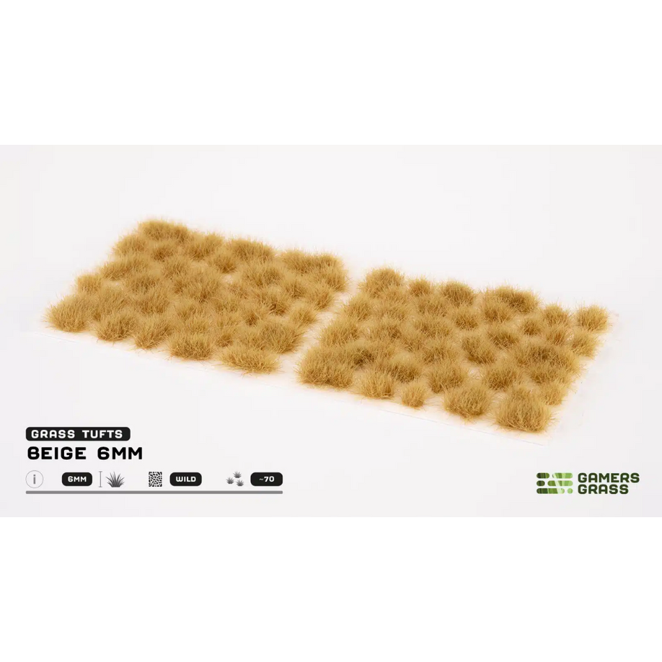 Gamers Grass - Beige Tufts 6mm Gamers Grass Basing Gamers Grass Default Title  