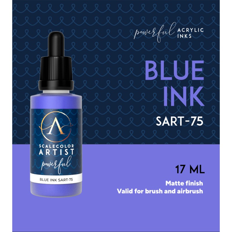 Scalecolor Artist 17ml Blue Ink Scalecolor Artist Scale 75 Default Title  