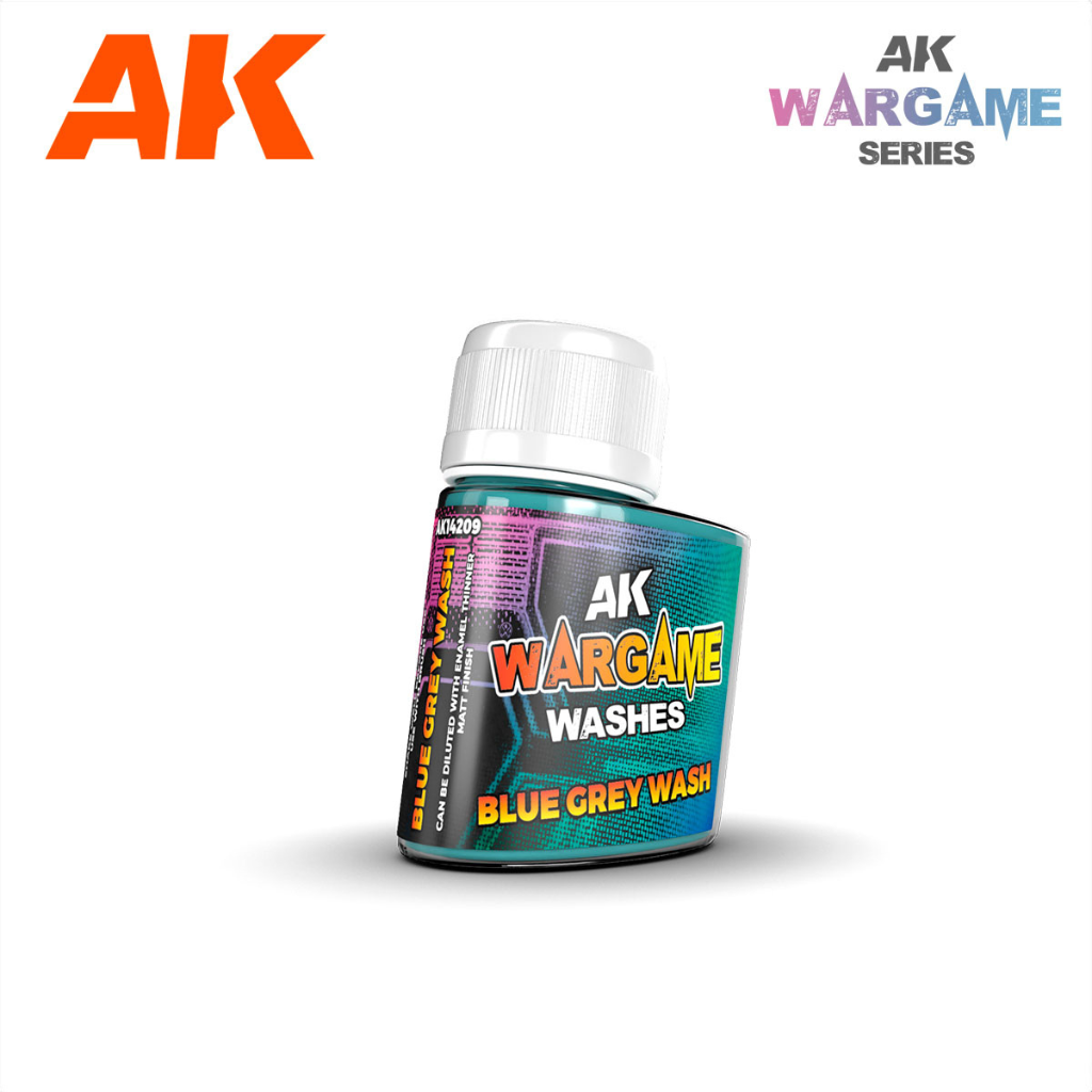 AK Interactive Washes - Blue Grey Wash 35ml Ak Interactive Washes AK Interactive Default Title  