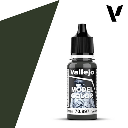 Vallejo Model Color Bronze Green 17ml Acrylic Paint Vallejo Model Color Vallejo Default Title  